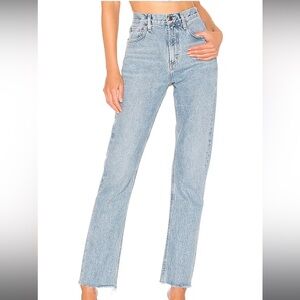 Agolde Cherie High Rise Straight Jeans Size 26